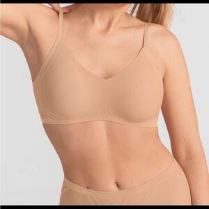 HONEYLOVE Silhouette Wire Free Bra Sand Beige Size XS